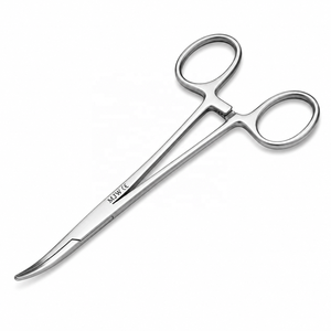 Pinzas para Mosquitos MJW International Curvas de 12.5 cm – Acero Inoxidable de Grado Quirúrgico – Certificación CE – Uso en Sutura y Cirugía - Product Image 1