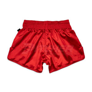 กางเกงมวยไทยพรีเมียม ผ้าซาตินน้ำหนักเบา ออกแบบมาเพื่อการฝึกซ้อมคิกบ็อกซิ่งและการแข่งขัน - Product Image 2