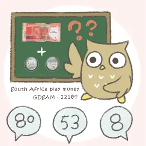 Spiel Geld Südafrika nischer Rand (Lehrer Set)