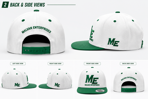 หมวกแก๊ปแบบ Snapback ปรับได้ รุ่น Unisex ปี 2026 ทรง 6 แผง สีพื้น ไซส์เดียว ใส่ได้กับคนส่วนใหญ่ ผ้าแคนวาสเนื้อฝ้าย สปอร์ต ปักลาย 3 มิติ เหมาะสำหรับกิจกรรมกลางแจ้ง - Product Image 2