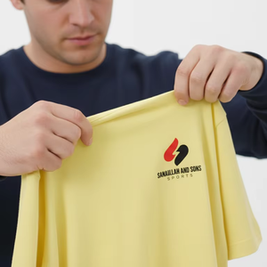 T-shirt pour homme en coton 100% à porter au quotidien, manches courtes, col rond, doux, respirant, léger, logo personnalisé, vente en gros, tee-shirt en vrac - Product Image 4