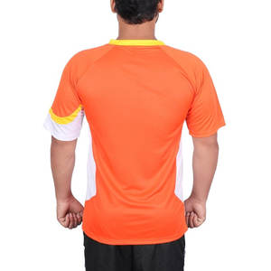 T-shirt de course personnalisé haute performance pour femme, 100 % polyester, léger, séchage rapide, anti-humidité, col en V, manches courtes, vêtements de sport pour la gym - Product Image 2