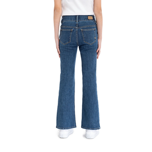 Export Oriented OEM Service <b>Soft</b> Girls Washed Denim <b>Jeans</b> Custom Design Comfortable Stylish Casual Loose Fit Eco-Friendly Kids - Product Image 2
