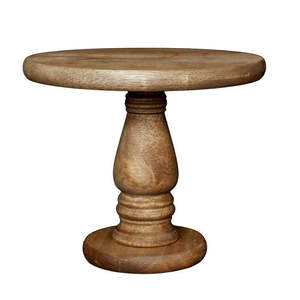 ฐานวางเค้กทรงกลมไม้รักษ์โลก ปลอดภัยสำหรับเครื่องล้างจาน - Product Image 2