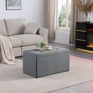 Set di Sgabelli e Pouf 2-in-1 a Doppio Uso - Product Image 3