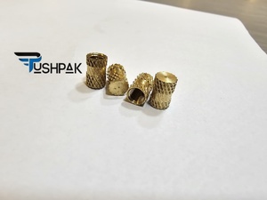 Inserts filetés en laiton à tête fendue pour compression, dimensions métriques et impériales, fixation pour applications industrielles générales - Product Image 5