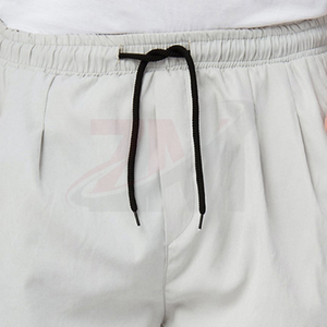 Men's 100% Cotton Eco-Friendly Breathable Anti-Wrinkle Sportswear Quick Dry Workout Running Shorts Custom Logo High Street - Product Image 4