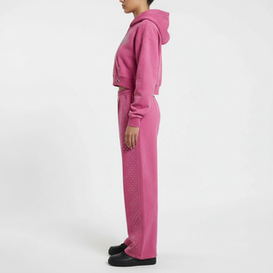 Ensemble de survêtement unisexe en coton 100% personnalisé, vêtements de sport pour hommes, sweat-shirt à capuche - Product Image 3