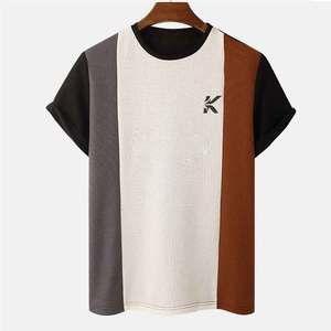 Camisetas para Hombre Más Vendidas, Camiseta con Logotipo Personalizado, Cuello Redondo, Manga Corta - Product Image 1