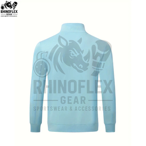 Conjunto deportivo para hombre, ropa deportiva de manga larga, conjunto de chándal para hombre, corte regular, conjunto deportivo con contraste de color. - Product Image 3