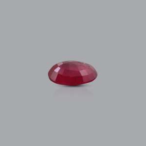 3.35 Carat Natural Ruby Loose Gemstone Oval Cut Faceted for Fine Jewelry - Product Image 3