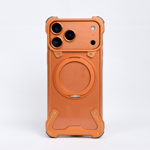 Étui pour iPhone avec support magnétique anti-chute en aluminium - Product Image 1