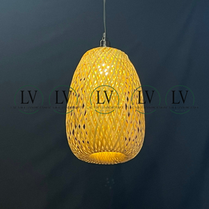 Eco-friendly Bamboo Hanging <b>Lampshade</b> Table <b>Lampshade</b> for Floor Lamp Pendant Light Bedroom Dining Room from Vietnam - Product Image 2