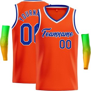 Camiseta de Baloncesto Sublimada Personalizada, Cuello en V, Sin Mangas, Nombre del Equipo 00, Transpirable, Ropa Deportiva Unisex para Adultos - Product Image 2