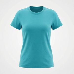 Camisetas Bordadas para Mujer a Precio Razonable, Camisetas de Verano de Alta Calidad, Estilo Moderno, Color Personalizado, Moda - Product Image 1