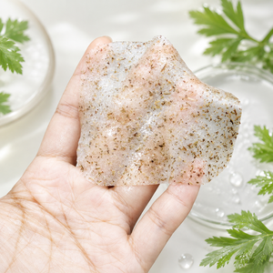Y571 Tampons de coton apaisants à l'armoise, tampons nettoyants en fibres végétales infusées d'Artemisia pour les marques K-Beauty et les peaux sensibles - Product Image 2