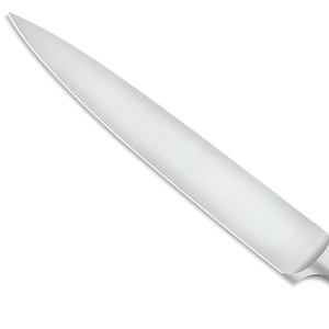 Couteau de cuisine professionnel avec manche riveté rouge, lame en acier inoxydable tranchante pour couper et trancher la viande et les légumes - Product Image 5