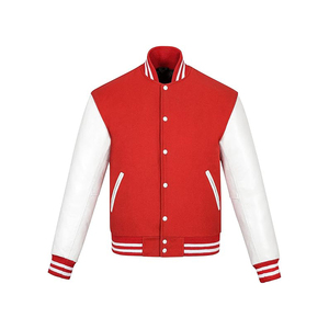 New Design Sportswear Factory Manufacturer Supply Custom Made Sports Baseball <b>Jacket</b> for Mens - Product Image 3