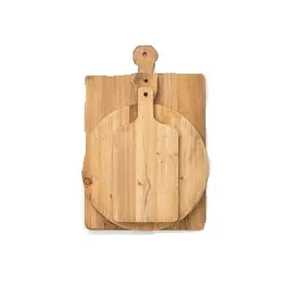 Olive Wood Rustic Cutting Board Irregular Wavy Edge Charcuterie Serving Platter with <b>Corner</b> Hole Dishwasher Safe 1.5cm Thick - Product Image 2
