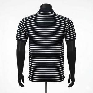 Nouvelle Arrivée Offre Spéciale Chemises Homme Personnalisées Imprimées Vente en Gros Haute Qualité Tricotées Unies Spandex/Coton Manches Courtes Décontractées avec Poche - Product Image 3