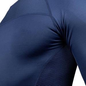 T-shirt de compression à manches longues personnalisé à séchage rapide, en polyester, coupe ajustée, style décontracté, motif uni, idéal pour l'entraînement et la course à pied – Vente chaude - Product Image 6