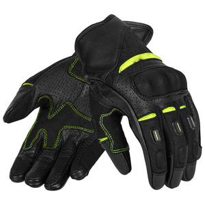 Gants de motocross en cuir pleine main respirants avec fermeture auto-agrippante pour l'extérieur, faible MOQ, qualité supérieure - Product Image 6