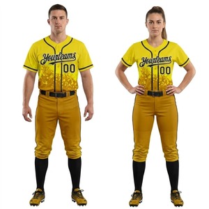 Maillot de softball personnalisé pour femmes, taille plus, respirant, style baseball, manches courtes, uniforme sportif pour l'entraînement et les matchs - Product Image 5