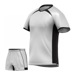 Tenue de rugby respirante, légère, à séchage rapide, durable, pour l'entraînement sportif en équipe, pour hommes adultes, en polyester - Product Image 1