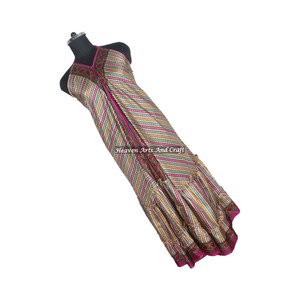Nuevo Sari, Ropa India y Pakistaní, Estilo Hippie Boho, Última Moda 2026, Estilo Vintage, Seda Vintage, Venta al Por Mayor - Product Image 4