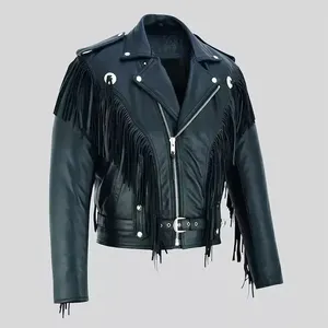 Premium Quality Men <b>Genuine</b> <b>Leather</b> <b>Jacket</b> 2026 Fashion <b>Leather</b> <b>Jacket</b> for Casual and Winter Wear - Product Image 4