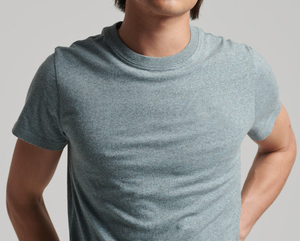 T-shirt court tendance 100% coton, coupe oversize pour homme, logo personnalisé, coupe carrée - Product Image 4