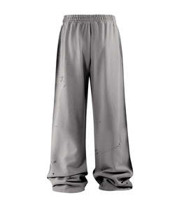 High Quality Sun Fade Joggers 100% Cotton Acid Wash Oversized Sweatpants Supplier High Quality Jogger's OEM & ODM Manufactur - Product Image 5