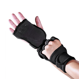 Guantes Deportivos de Medio Dedo de Poliéster para Fitness, Entrenamiento, Culturismo, Ciclismo y Gimnasio, con Logotipo Personalizado, Venta al Por Mayor 2025 - Product Image 3