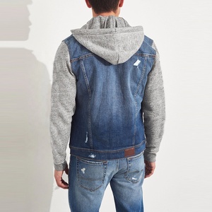 Wholesale Denim Jacket for Men's High Quality Oversized Fashion Casual Wear Men Denim Jeans Jackets in Low MOQ - Product Image 2