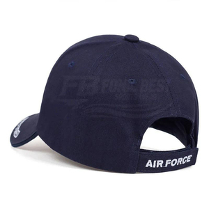 Gorra de Béisbol Unisex con Letras Bordadas, Estilo Táctico Marino, para Deportes al Aire Libre, 100% Poliéster Twill, Color Negro Deportivo - Product Image 6