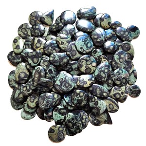 Lot de pierres précieuses en quartz jaspe Kambaba naturel de haute qualité pour la fabrication de bijoux, formes variées, tailles 27-40 mm - Product Image 5