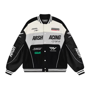 Custom Stitches Embroidery <b>Patches</b> Logo Patchwork Wool Leather Vintage Bomber - Product Image 1