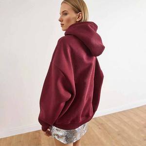 Custom Women's <b>Tracksuits</b> Heavy Weight 500 GSM 350 GSM <b>Polyester</b>/Cotton Fleece Embroidered Oversized Hoodie Shorts - Product Image 6