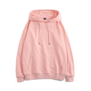 Sweat-shirt à capuche blanc surdimensionné pour homme, coupe classique, en molleton de coton, décontracté, avec poche, respirant, pour l'hiver - Product Image 2