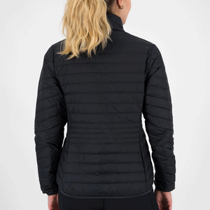 <b>Women's</b> <b>Black</b> Hooded Puffer Jacket Lightweight Zip Up Autumn Warm <b>Coat</b> - Product Image 2
