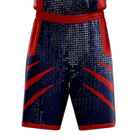 Seragam Basket Terbaru Desain Terkini, Dapat Disesuaikan, Bahan Polyester 100% yang Bernapas dan Cepat Kering