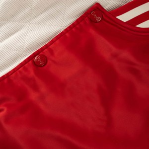 Veste bomber en satin Varsity Letterman à manches longues, personnalisable pour homme, pour le sport et l'université - Product Image 3