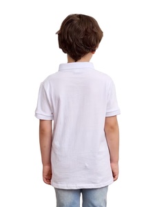 Boys Summer Jersey Print Breathable Eco-Friendly <b>Compressed</b> Quick Dry O-Neck Casual Short Sleeve Polo <b>Shirt</b> Made in Bangladesh - Product Image 5
