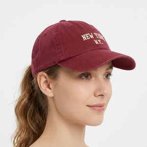 Unisex 6 Panel Cotton <b>Baseball</b> <b>Cap</b> Embroidered Letter Dad Hat Adjustable Casual Sports Outdoor Wear - Product Image 6