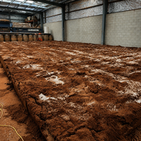 Vente en gros de blocs de fibre de coco KOPEAT 5 kg, mélange à haute rétention d'eau avec perlite et vermiculite pour l'utilisation en jardinage et en hydroponie