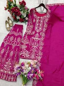 เปิดตัวดีไซน์ใหม่มาแรง ชุดผ้าไหมวิชิตร่า*(เสื้อ+กางเกง+ผ้าคลุมไหล่) พร้อมสวมใส่ ดีไซน์สวยทันสมัย - Product Image 5