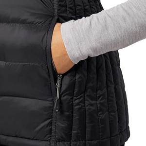 Puffy Vest Women <b>Zip</b>-<b>Up</b> Sleeveless Waterproof Canvas Solid Lightweight Padded <b>Cropped</b> Puffer Quilted Winter Warm Coat Jacket - Product Image 6