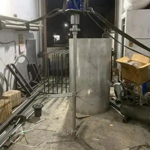 Equipo mezclador de líquidos industrial, agitador tipo hélice o ancla para tanque de almacenamiento - Product Image 3