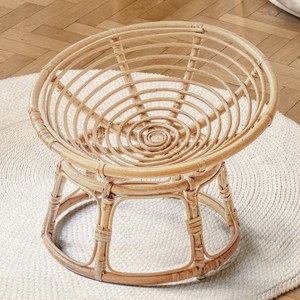 Swivel <b>accent</b> <b>chair</b> for living room decoration rattan papasan <b>cheap</b> cost saucer lounge <b>chairs</b> - Product Image 2