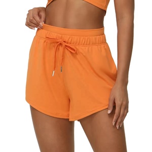 Pantalones cortos deportivos de alto entrenamiento ecológicos transpirables de secado rápido para mujer, ropa de playa con bolsillo caliente, ligeros a la moda - Product Image 2